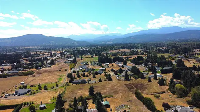 Looking south towards the Olypmics