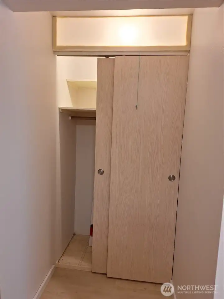 Entry Foyer Coat Closet and Extra Storage