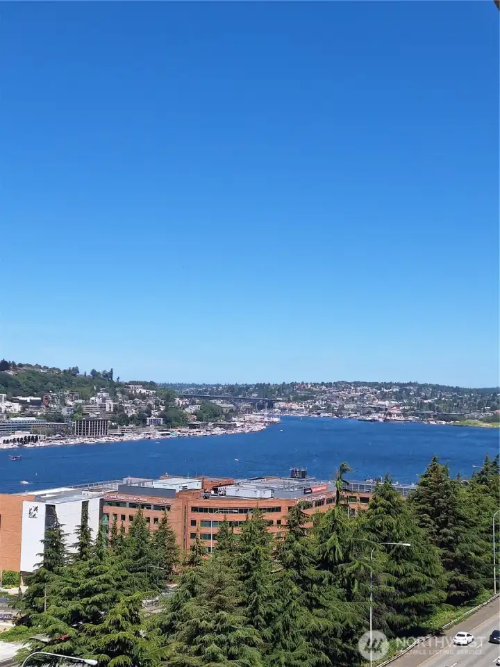 Rooftop Deck View North to Lake Union