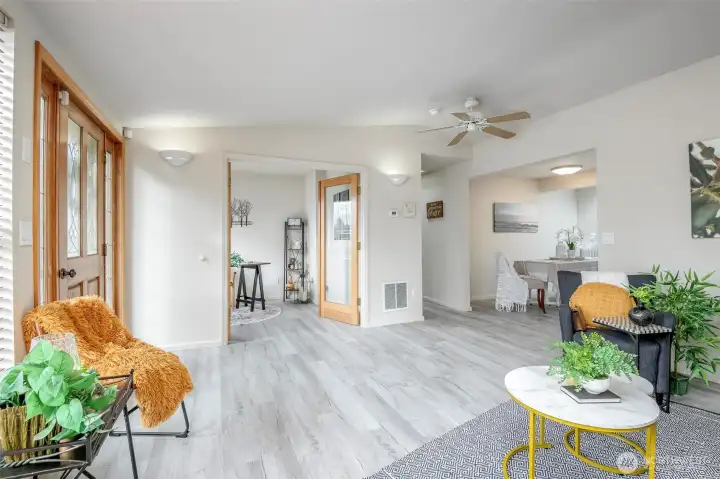 New luxury lvp thorughout.