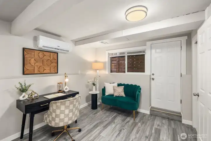 Separate entrance to lower level could give you rental income!