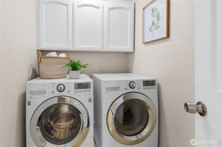 main floor utility room