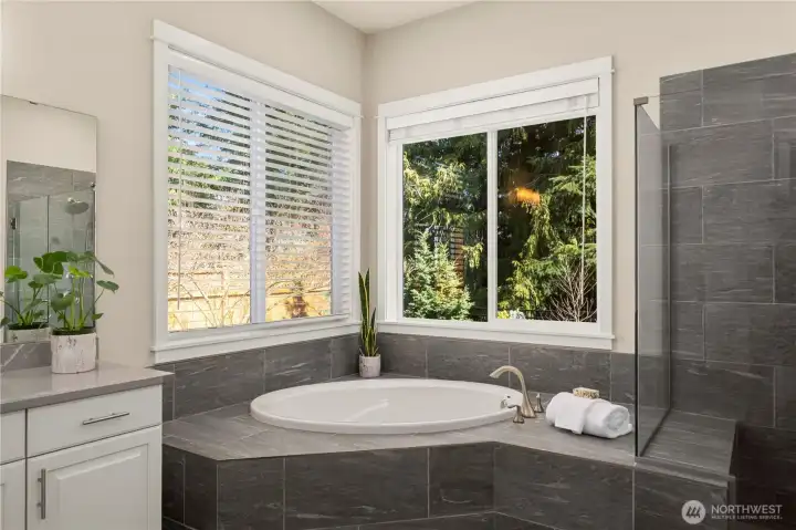 Have a soak and soak up the beautiful views of nature!