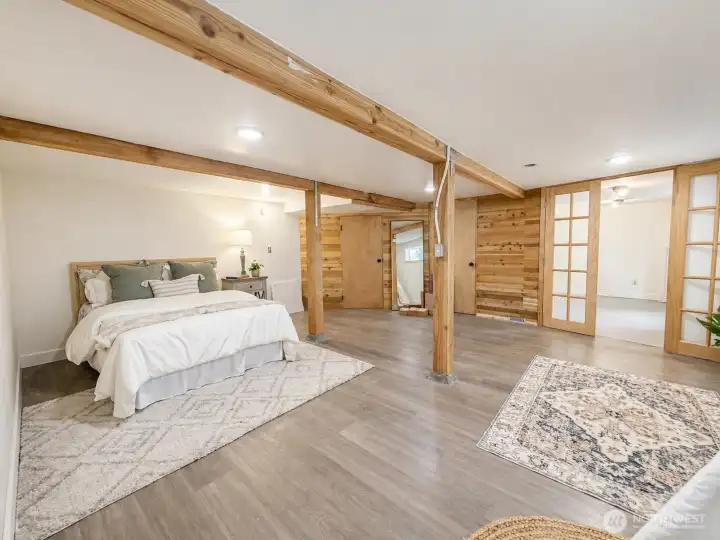 Downstairs room