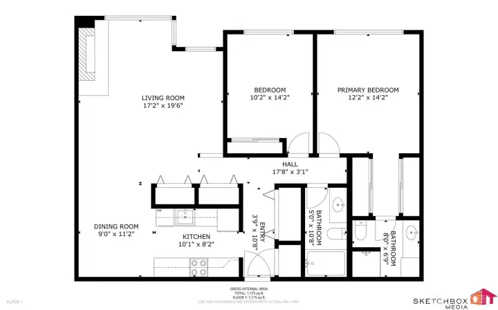 Hopefully the floorplan helps you get a sense of the space and layout this great condo has to offer.