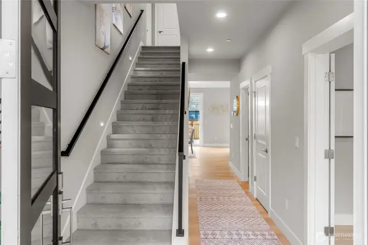 Upstairs