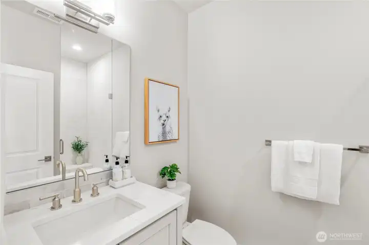1st floor 3/4 bathroom