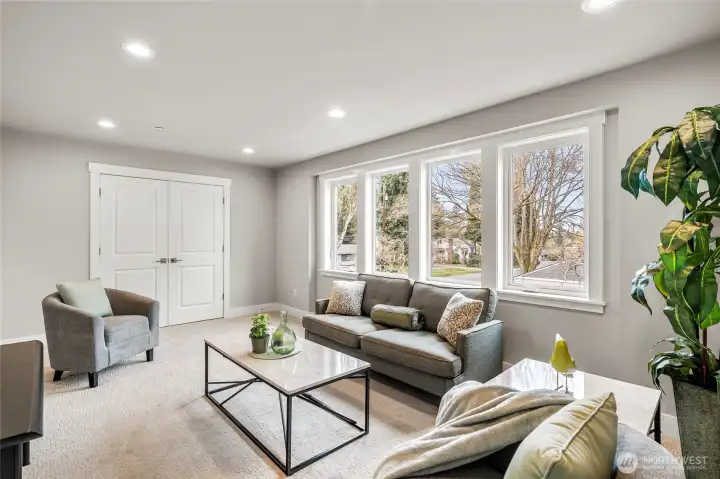 Spacious living area