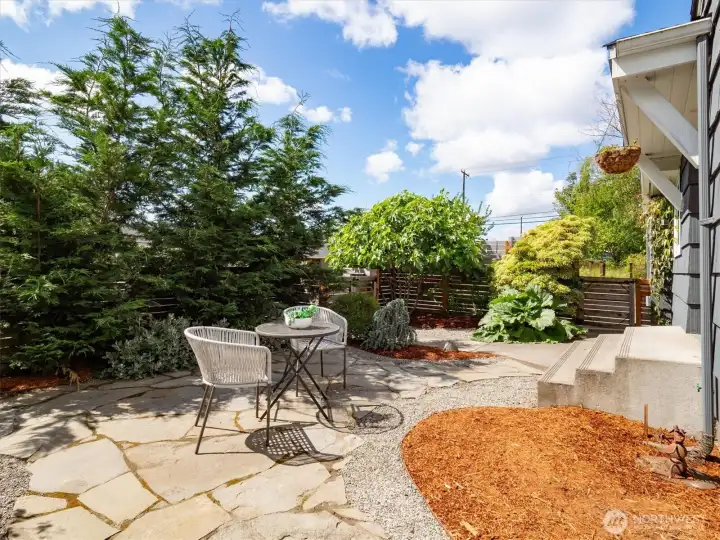 The owners took pride in their gardens.