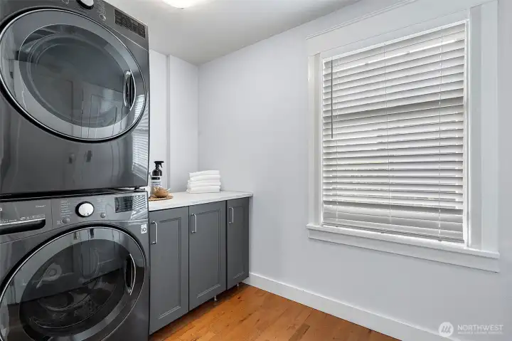 Main floor Laundry. Main floor Laundry.