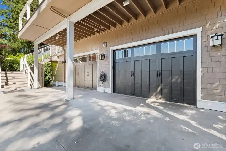 Garage and Driveway