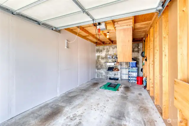 Unit also comes with a rare covered detached garage with additional overhead attic storage space. Enjoy the additional perks of secured parking and additional storage.