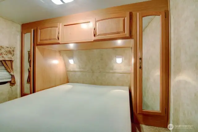 Bedroom with storage
