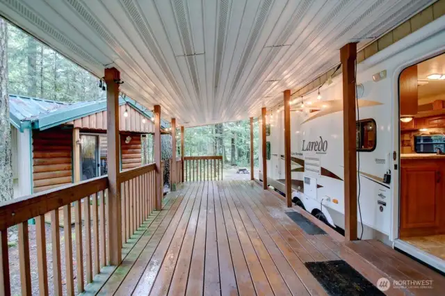 Covered deck