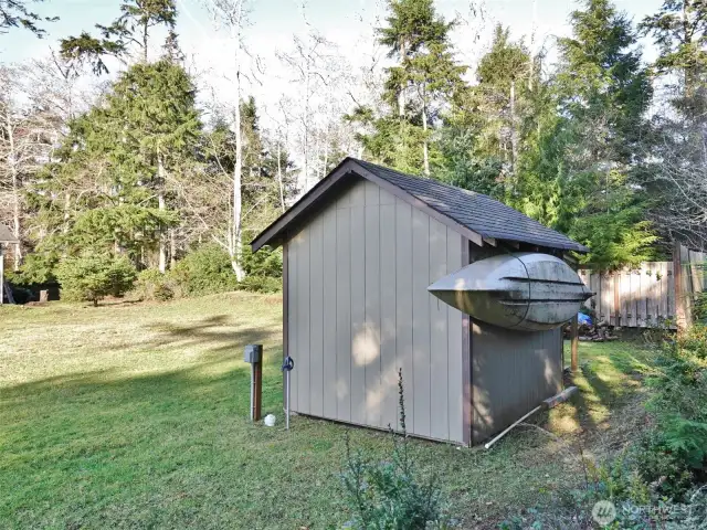 Permitted Shed.
