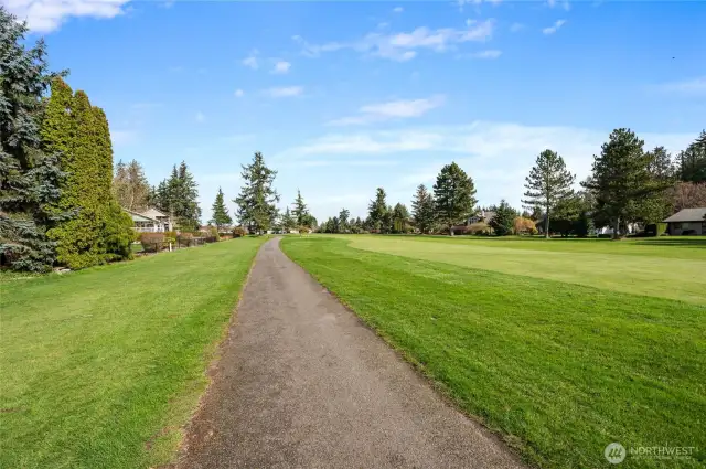 Golf course views