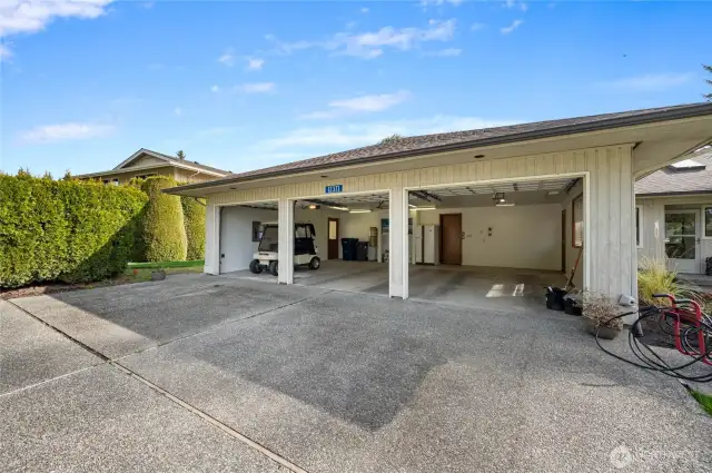 3 car garage