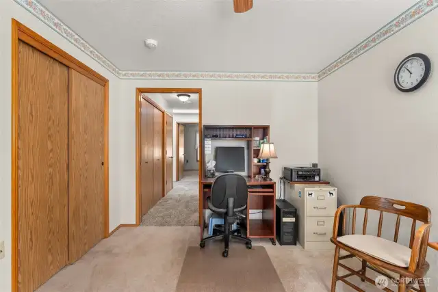 Primary Bedroom used as office/hobby room by Seller...