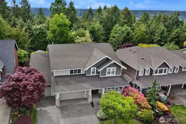Large 3 car garage