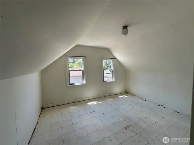 Upper level bedroom