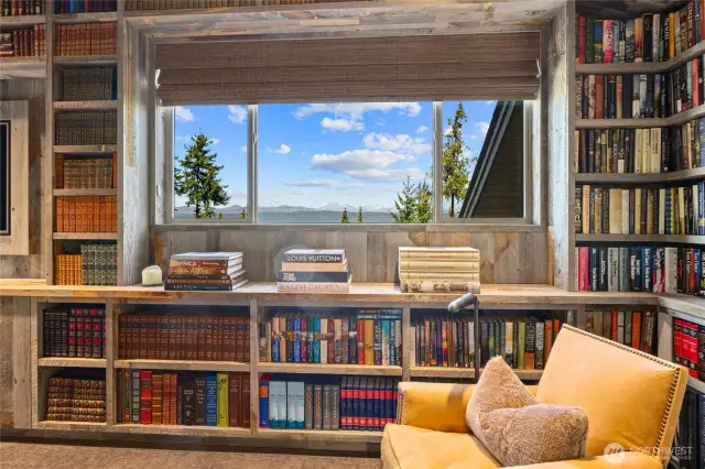 And when you aren't reading, you can enjoy the views!