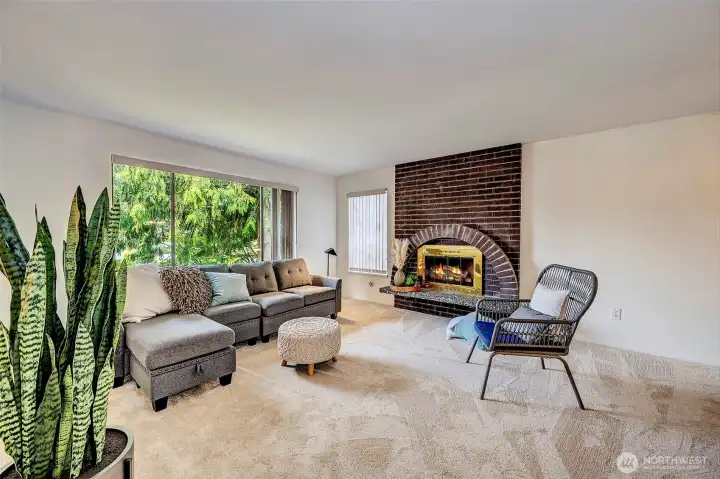 Upstairs Living Room.