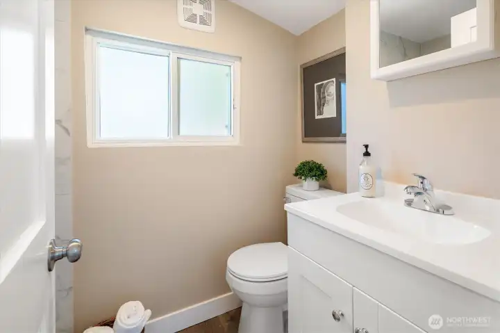 Detached Unit: Spacious bedroom with large built-in closet. Photos from earlier listing in 2025.