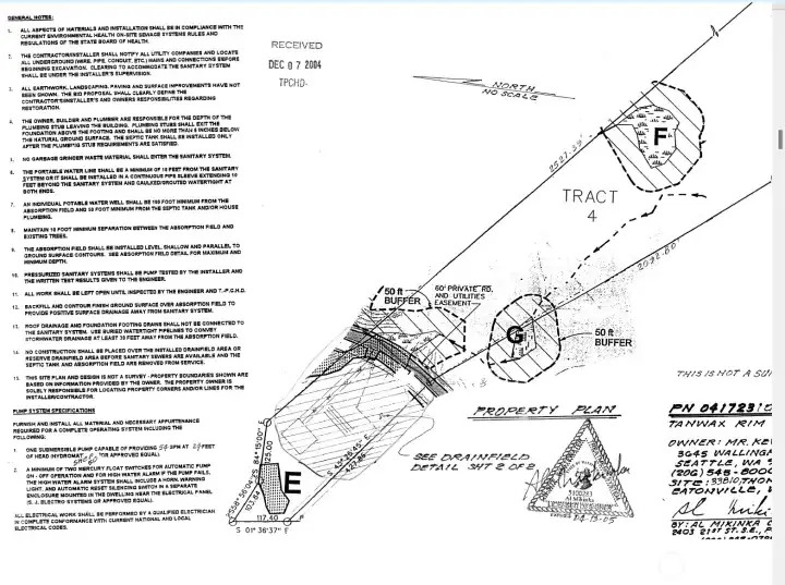 Expired septic info available