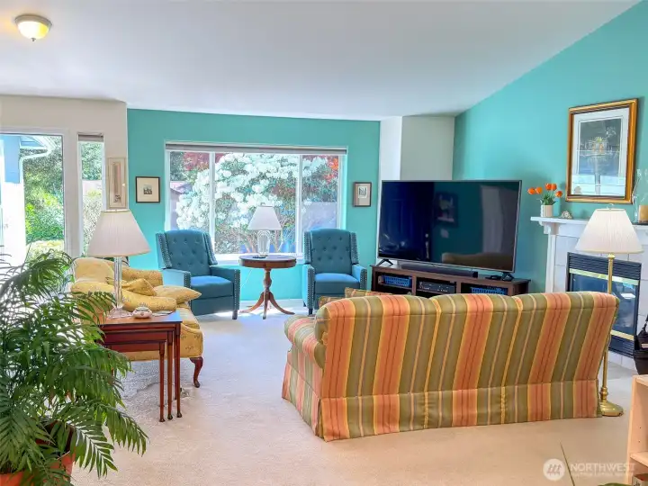 Comfortable gathering place.