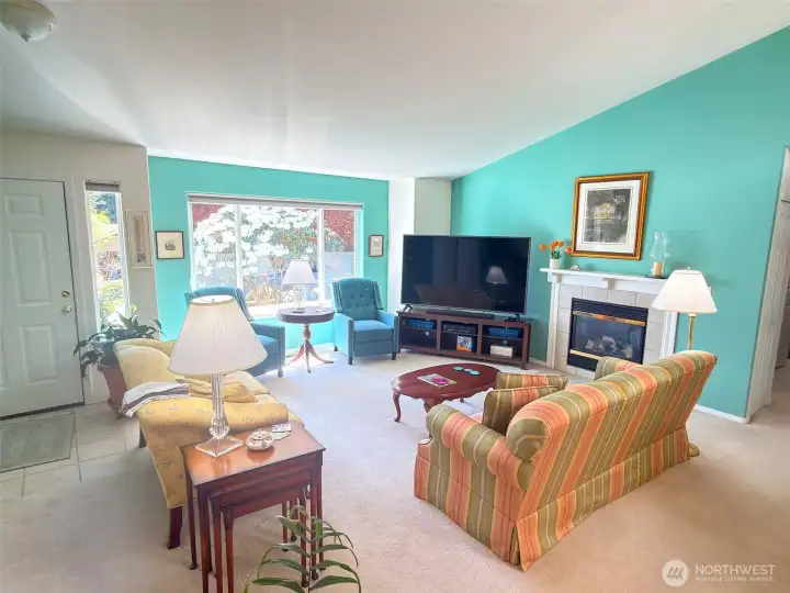Room for socializing.
