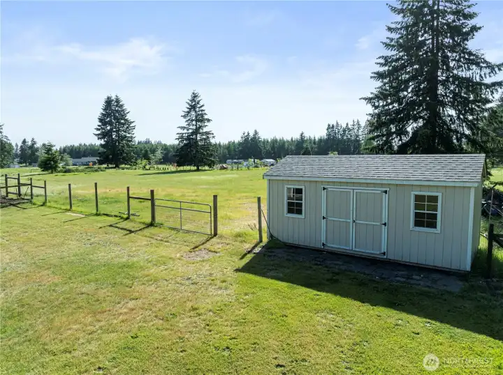 More Storage with this 10x20 shed