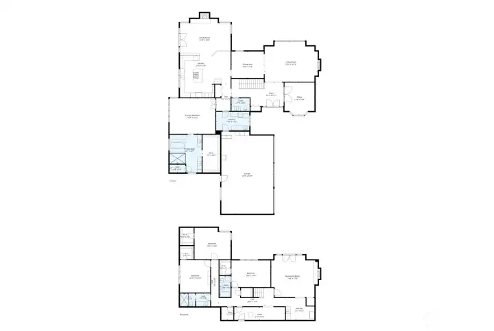 Generous Floor plans is 4,350 SF (KCR)