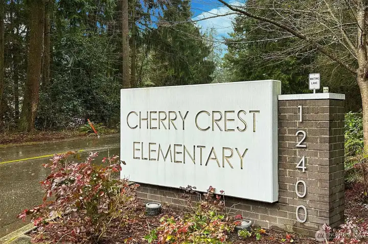 Sought-after Cherry crest Elementary