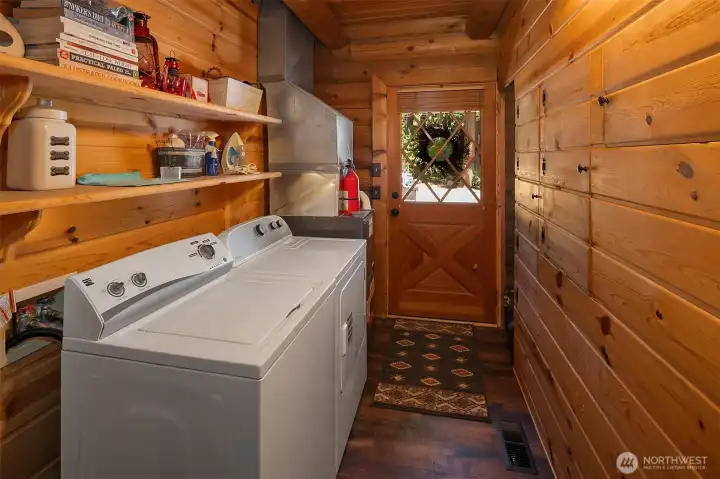 Washer and dryer stay!