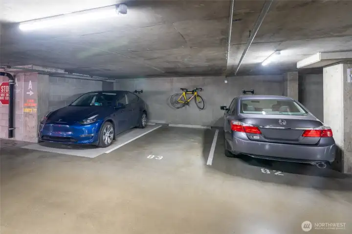 Assigned parking space Assigned parking space