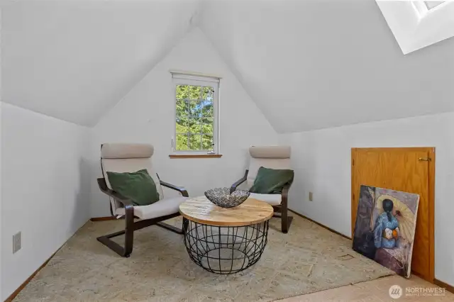 Upstairs loft