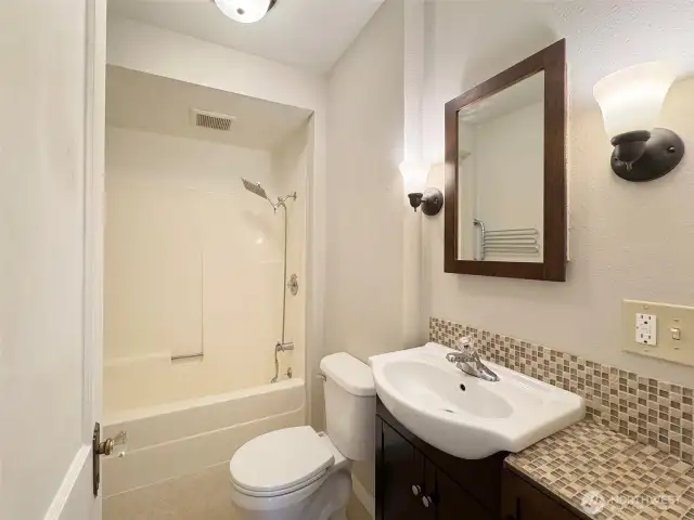 Full Bath on the Main Floor