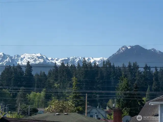 Views of the Harbor and Mountains
