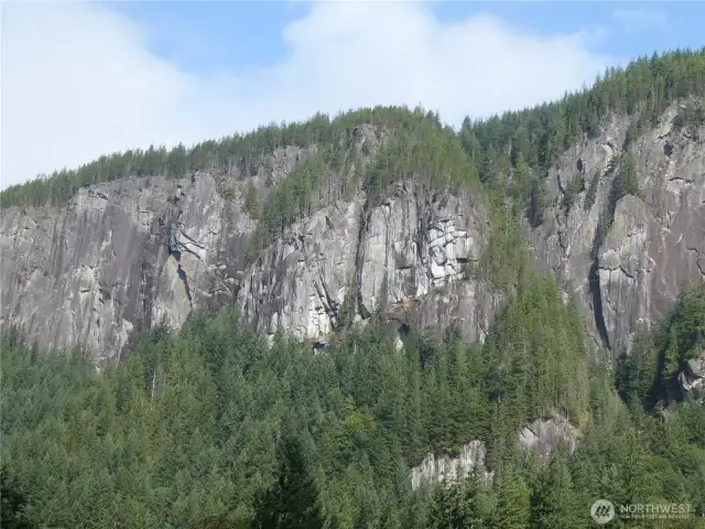 Close to world-class climbing.