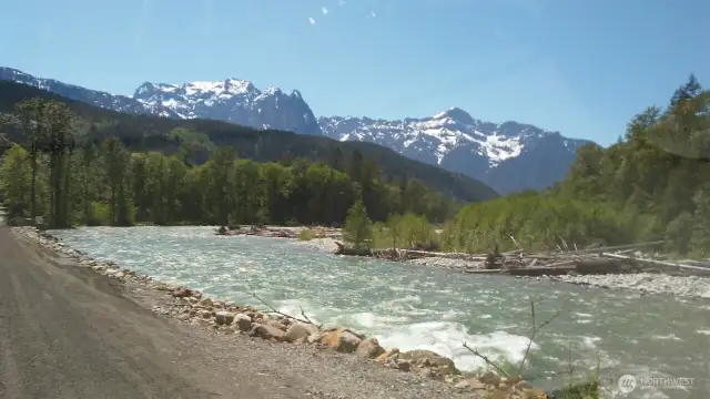 Located approx. 8.5 miles from Town of Index along the N fork of the Skykomish river ~ great kayaking!