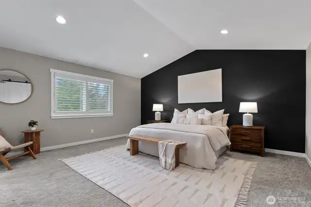 Master suite - upstairs