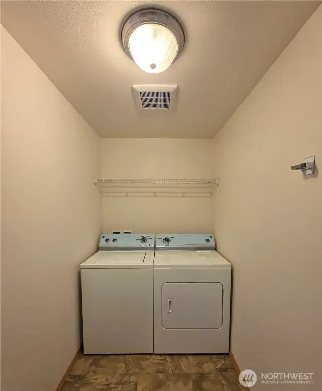 Laundry Downstairs