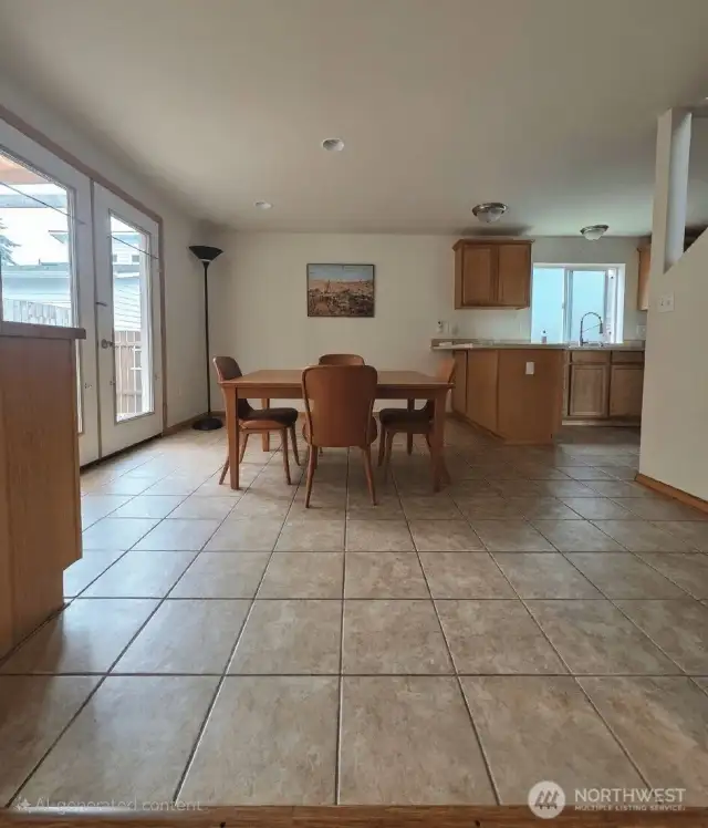 Dining Room Staged