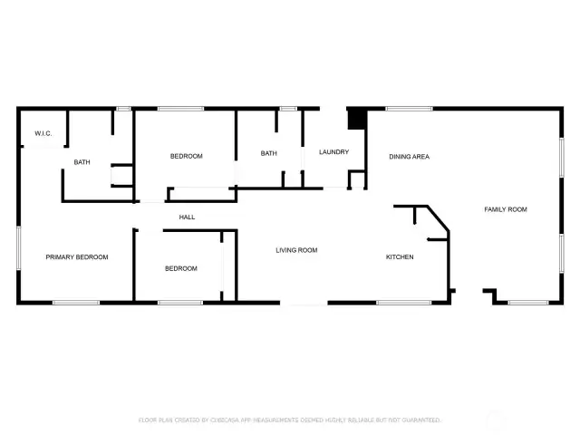 Floor plan for your convenience