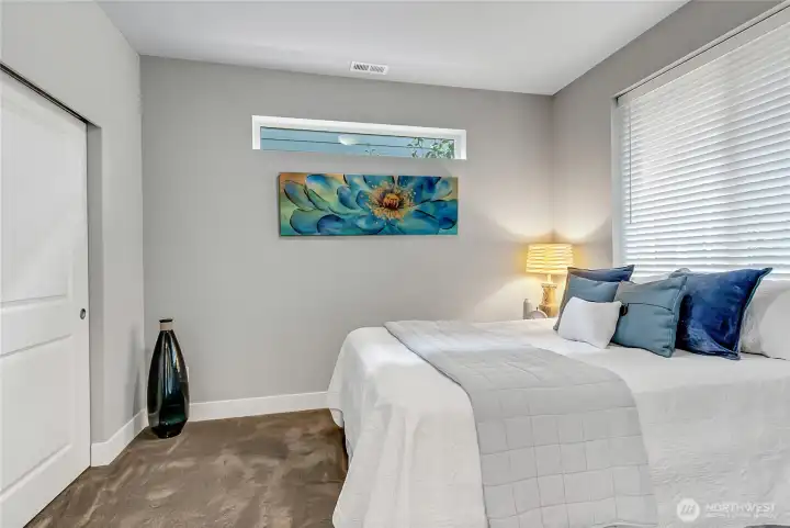 Main floor bed