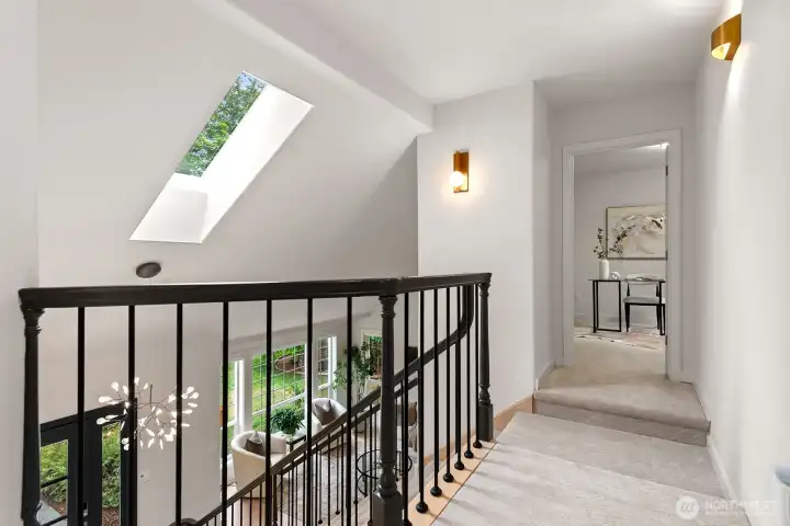 Light and bright throughout the home