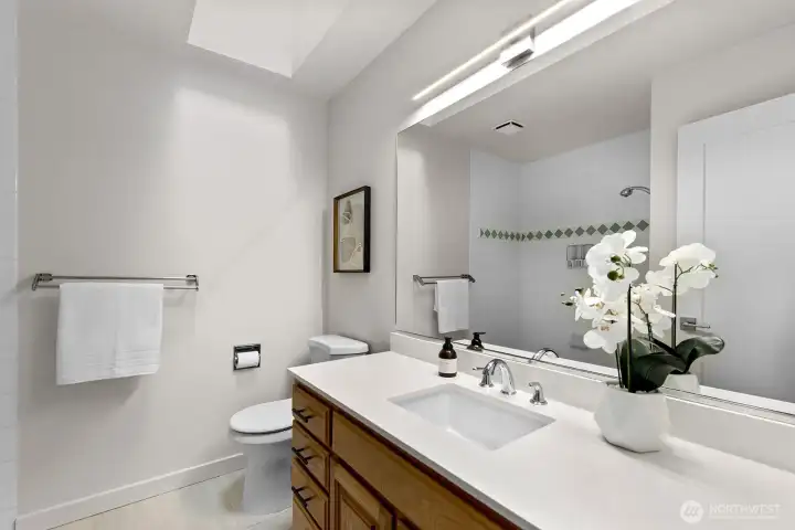 Hall bath