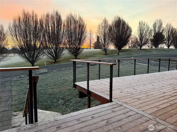 Frosty morning view!