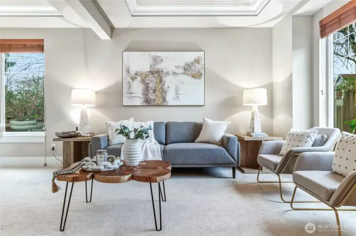 Elegant formal living room