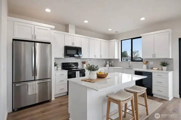 Virtually Staged. Floor plan similar to the 1651. This photo is from the 1651. Interior photos of 1675 will be updated when completed.